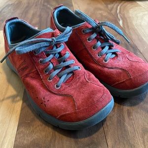 Dansko shoe red suede 38 women